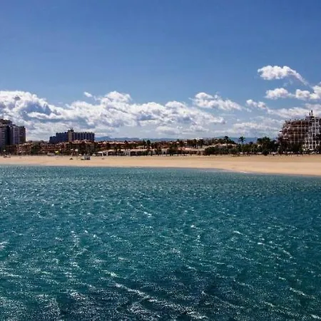 Vistas Panoramicas Al Mar En Primera Linea De Playa